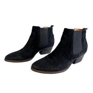 Aquatalia Suede Weatherproof Ankle Boots, 7.5